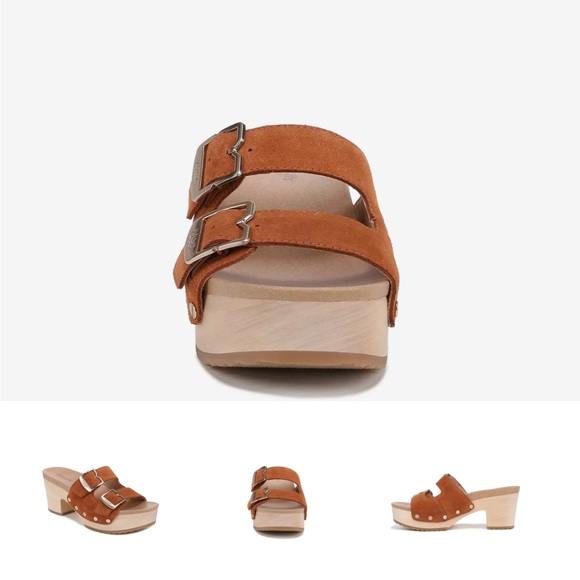 Dr. Schools Open Toe Clog Size 7 - Picture 3 of 5